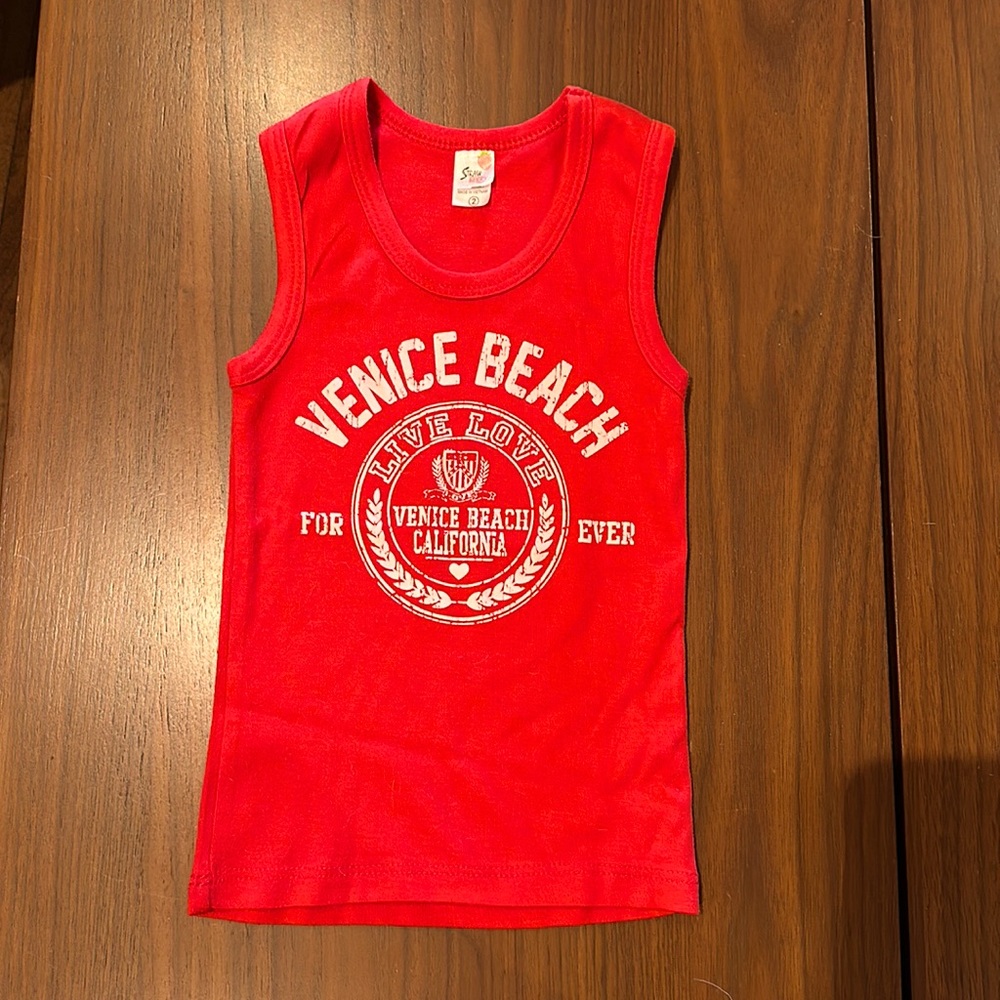 Venice Beach CA Kids Muscle Tank, 2